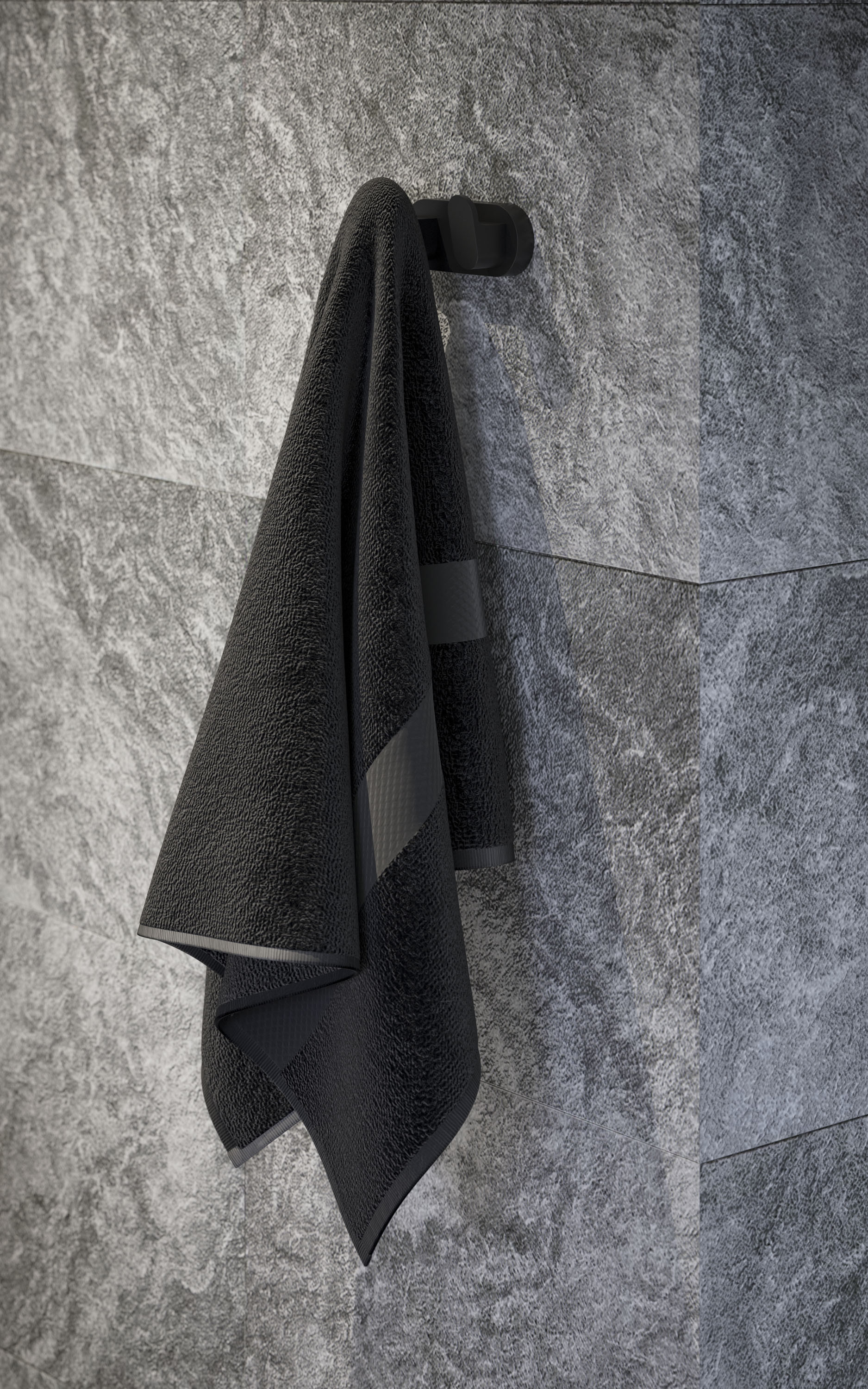 Крючок двойной черный Artwelle Schwarz 7725