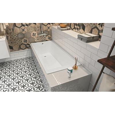 Акриловая ванна Roca Elba 170х75 прямоугольная белая 248507000