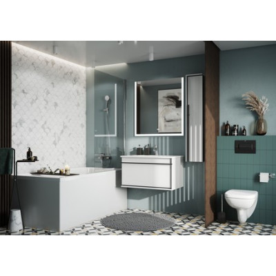 Акриловая ванна Roca Elba 160х75 прямоугольная белая 248619000