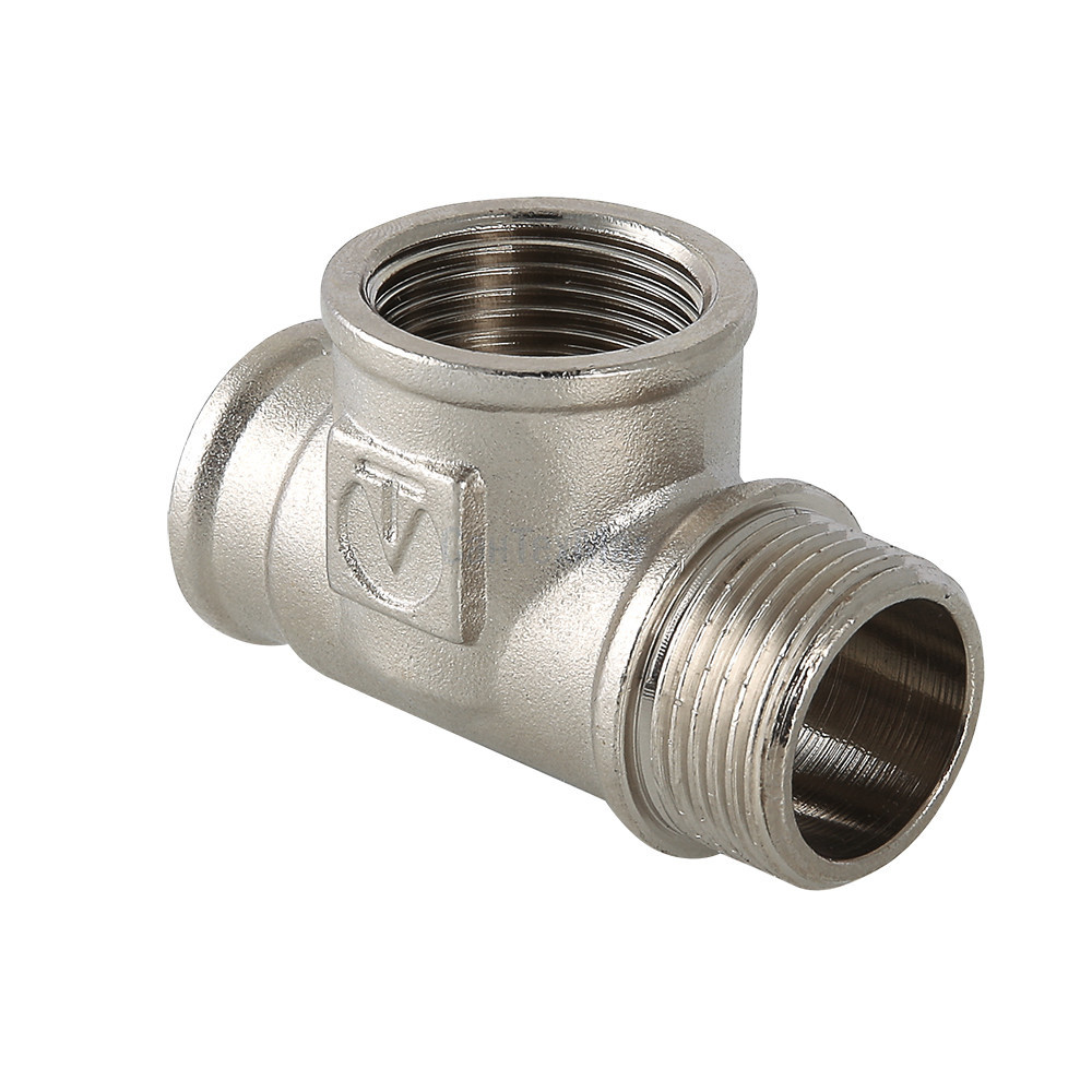 Тройник никель Ду 15 НР/ВР/ВР "VALTEC" (VTr.134.N.0004)