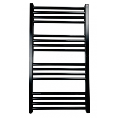 Полотенцесушитель электрический Terma Fiona 48x90, черный матовый