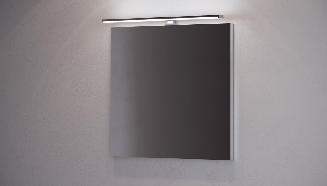 Зеркалос LED светильником 80см Velvex Klaufs zkKLA.80-14