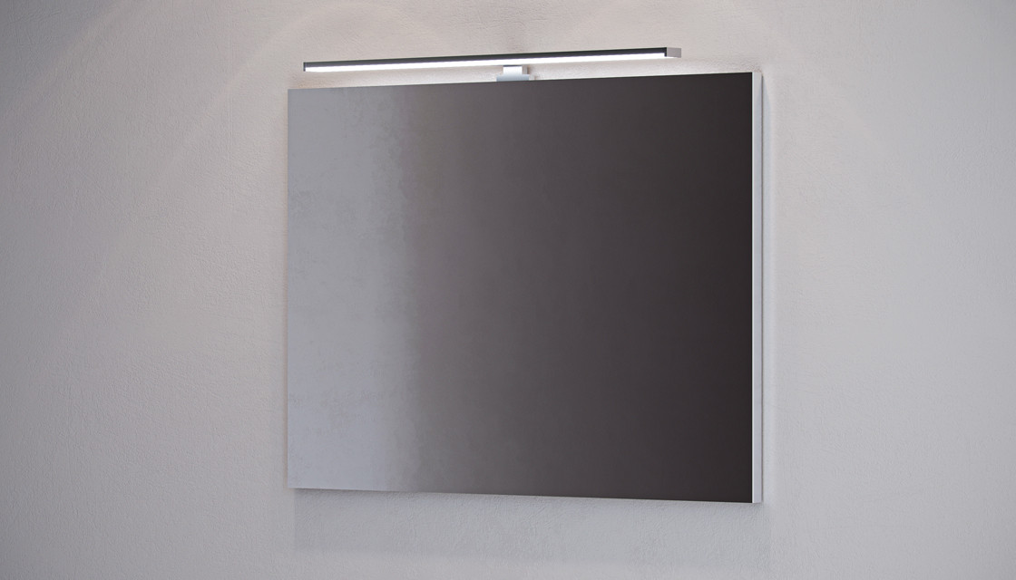 Зеркалос LED светильником 100см Velvex Klaufs zkKLA.100-14