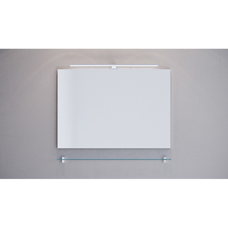 Зеркалос LED светильником 100см Velvex Klaufs zkKLA.100-14