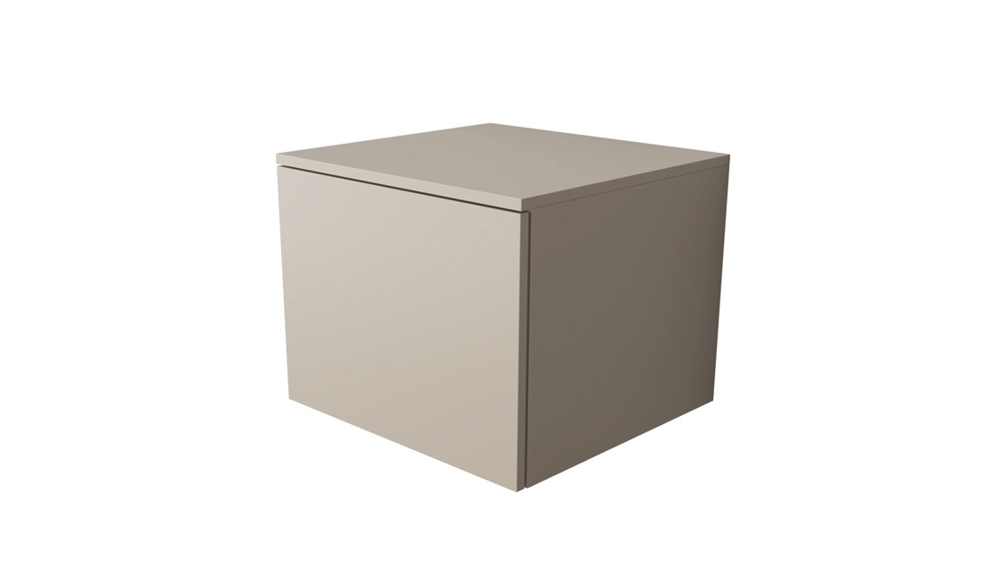Тумба под раковину подвесная 50см бежевая Velvex Unique Unit tpUNI.50.H40.Y.VY-215