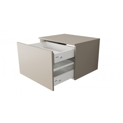 Тумба под раковину подвесная 60см бежевая Velvex Unique Unit tpUNI.60.H40.Y.VY-215