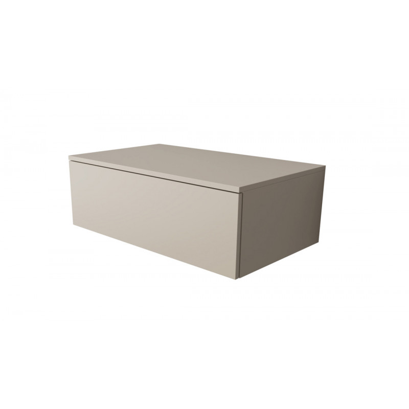 Тумба под раковину подвесная 80см бежевая Velvex Unique Unit tpUNI.60.H40.Y.VY-215