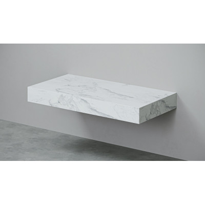 Столешница 100см белый мрамор Velvex Unique Unit st.UNI.100-630