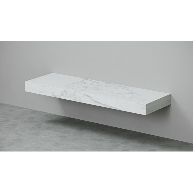 Столешница 160см белый мрамор Velvex Unique Unit st.UNI.160-630