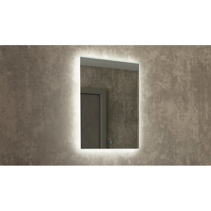 Зеркалос LED светильником 65см Velvex Loft zkFEL.65-21