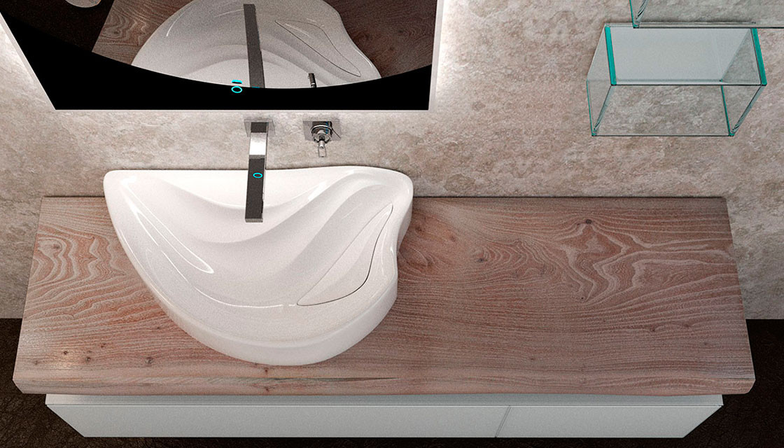 Столешница 140см дерево Velvex Loft stFEL.140-71