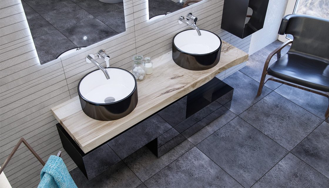 Столешница 160см дерево Velvex Loft stGLO.160-71
