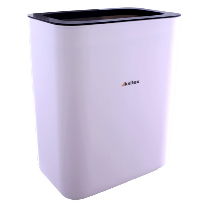 Урна для мусора 26л. подвесная белая Ksitex GBW-26W