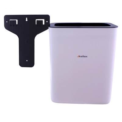 Урна для мусора 26л. подвесная белая Ksitex GBW-26W