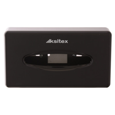 Диспенсер для салфеток, пластик, черный, Ksitex, PB-28B