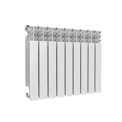 Радиатор алюминиевый 9 секций белый Ogint ALPHA 500 RAL 9016 017-3252