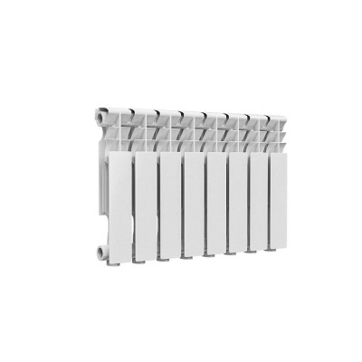 Радиатор алюминиевый 8 секций белый Ogint DELTA PLUS 350 RAL 9016 117-0346