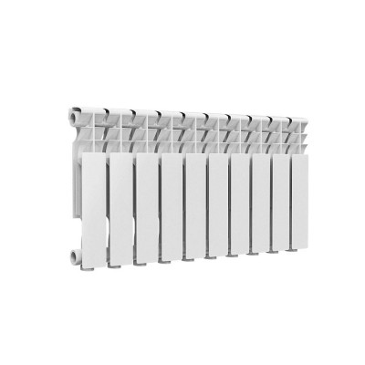 Радиатор алюминиевый 10 секций белый Ogint DELTA PLUS 350 RAL 9016 117-0348