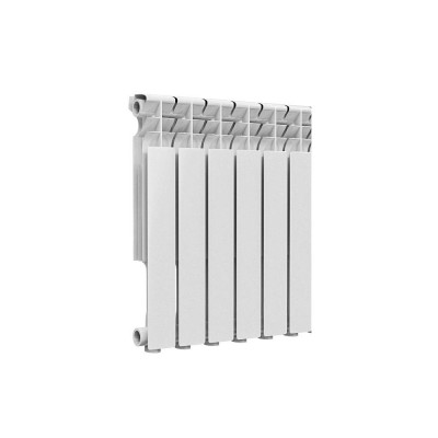 Радиатор алюминиевый 6 секций белый Ogint DELTA PLUS 500 RAL 9016 117-5945