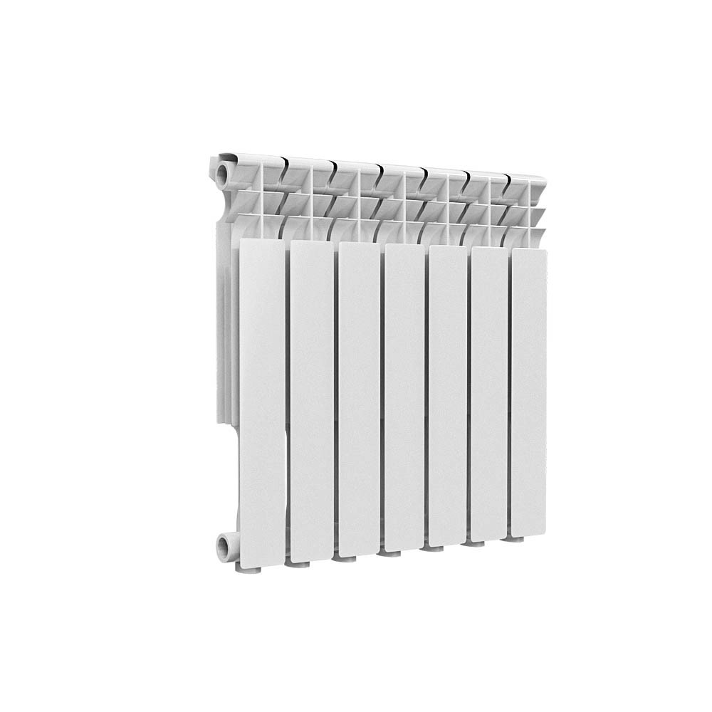 Радиатор алюминиевый 7 секций белый Ogint DELTA PLUS 500 RAL 9016 117-5946