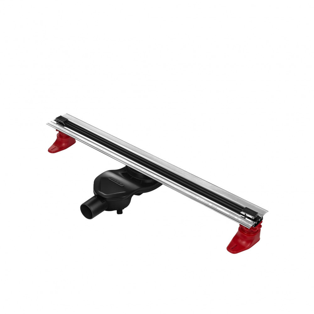Линейный трап 80см черный матовый Berges Super Slim 095154