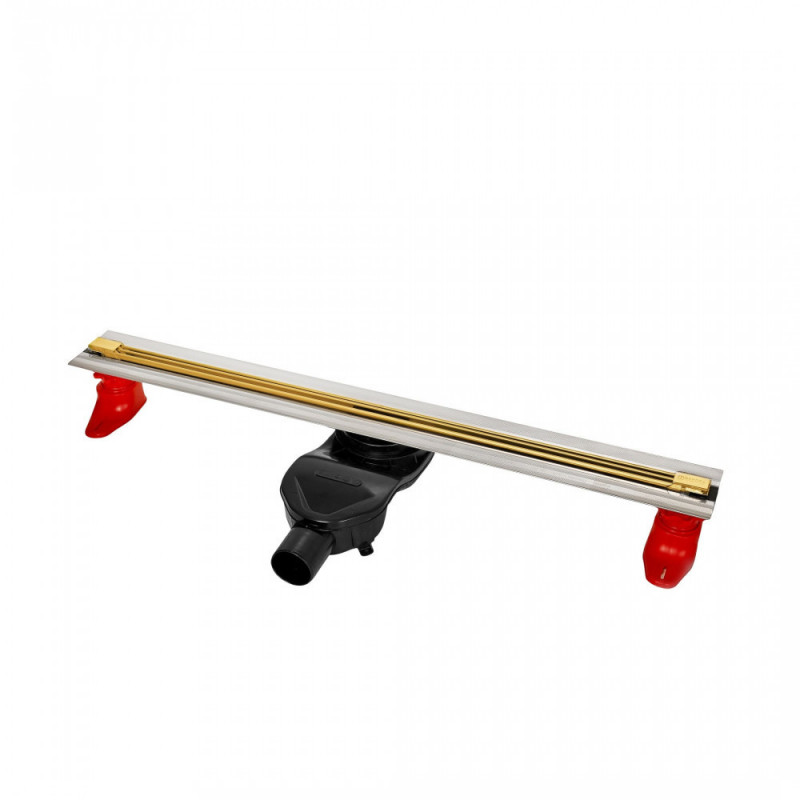 Линейный трап 100см глянцевое золото Berges Super Slim 092155