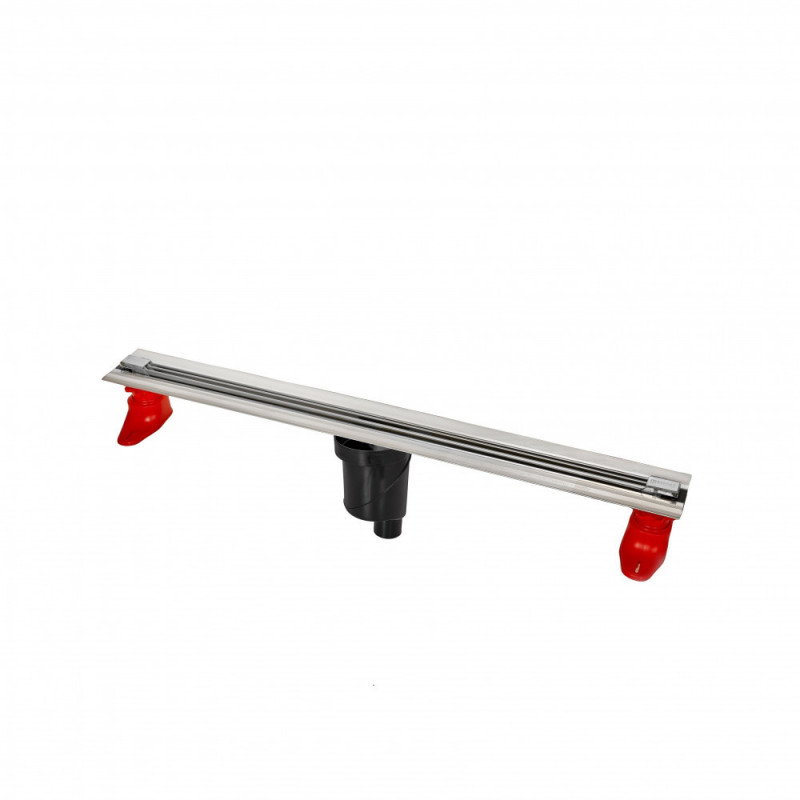 Линейный трап 70см матовый хром Berges Super Slim 090053