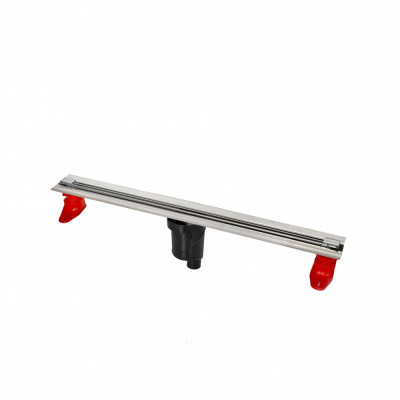Линейный трап 80см матовый хром Berges Super Slim 090054