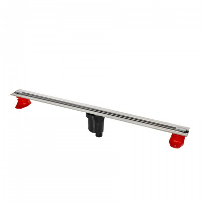 Линейный трап 120см матовый хром Berges Super Slim 090084