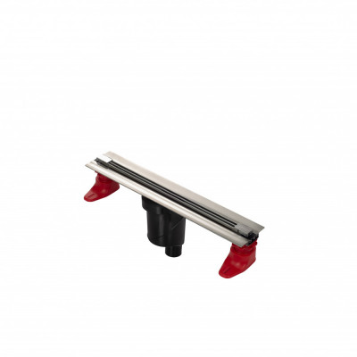 Линейный трап 40см глянцевый хром Berges Super Slim 091077
