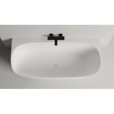 Пристенная ванна Salini SOFIA WALL 170x80 S-Sense, глянцевая, белая, 102512G