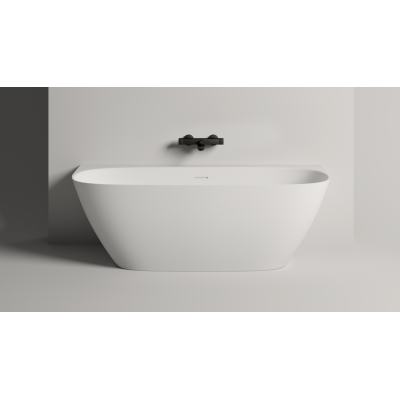 Пристенная ванна Salini SOFIA WALL 170x80 S-Sense, глянцевая, белая, 102512G