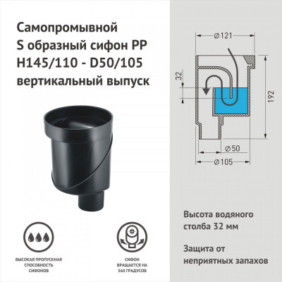 Линейный трап 60см матовый хром Berges C1 Brise 090031