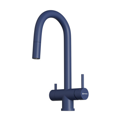 Смеситель для кухни Omoikiri AKITA-S IB indigo blue, 3 в 1, 4994438