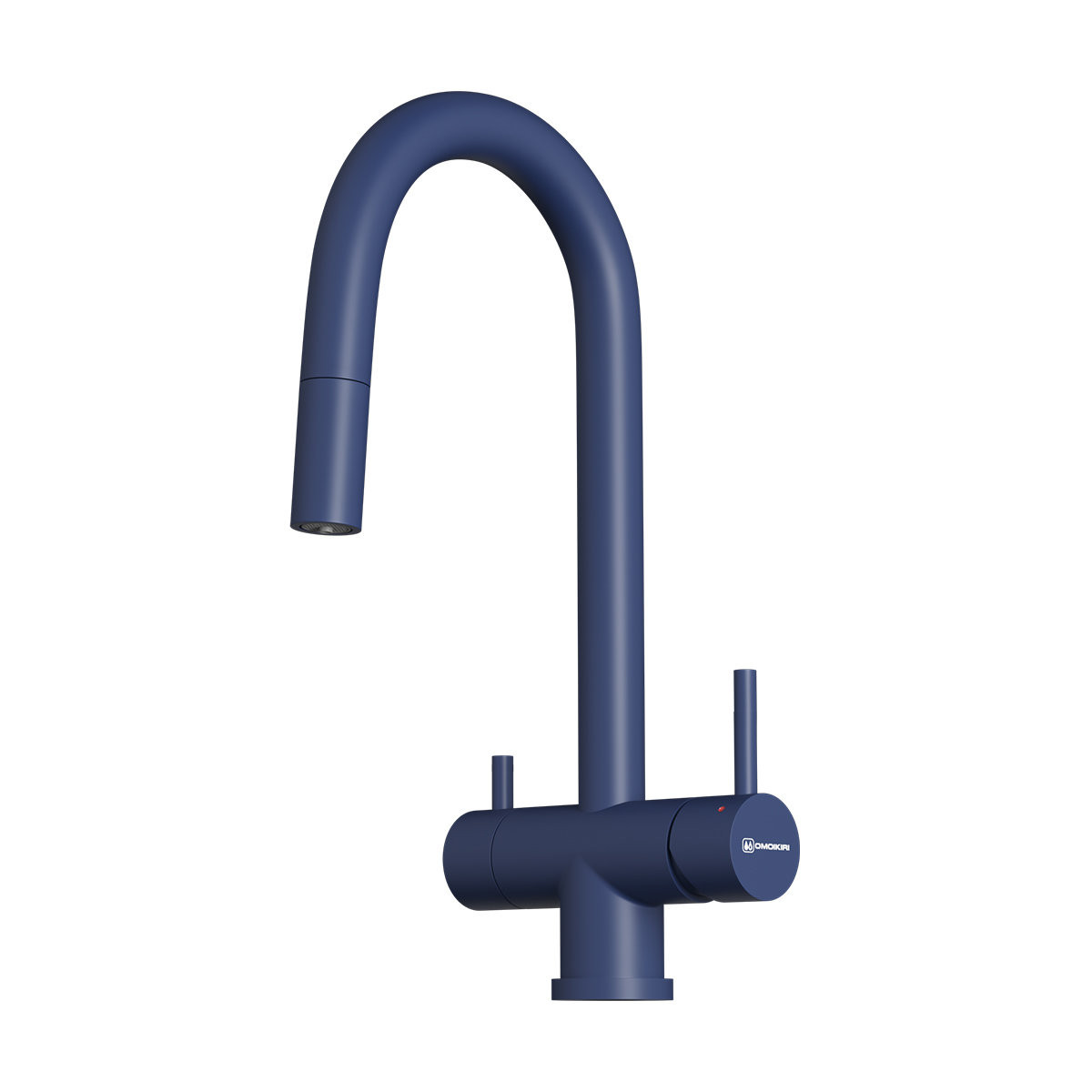 Смеситель для кухни Omoikiri AKITA-S IB indigo blue, 3 в 1, 4994438