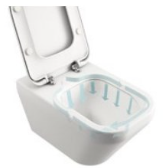 Промо-комплект Ideal Standard ProSys TESI AquaBlade 3 в 1, инсталляция, унитаз, сидение, T386801
