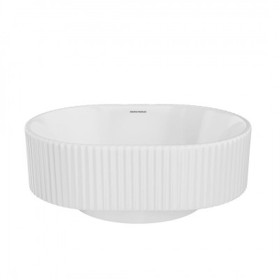 Раковина 505x366x140 Kerama Marazzi Artbasin Vento накладная 50, белая глянцевая, VE.wb.50WHT