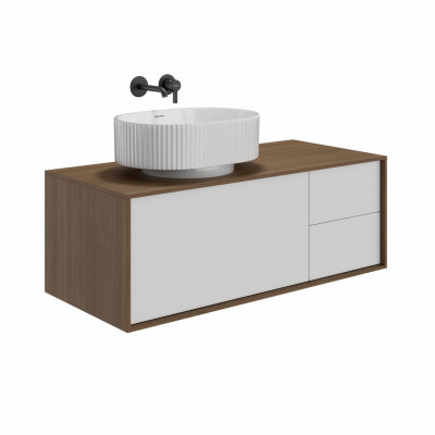 Раковина 505x366x140 Kerama Marazzi Artbasin Vento накладная 50, белая глянцевая, VE.wb.50WHT