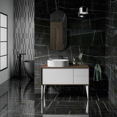 Раковина 505x366x140 Kerama Marazzi Artbasin Vento накладная 50, белая глянцевая, VE.wb.50WHT