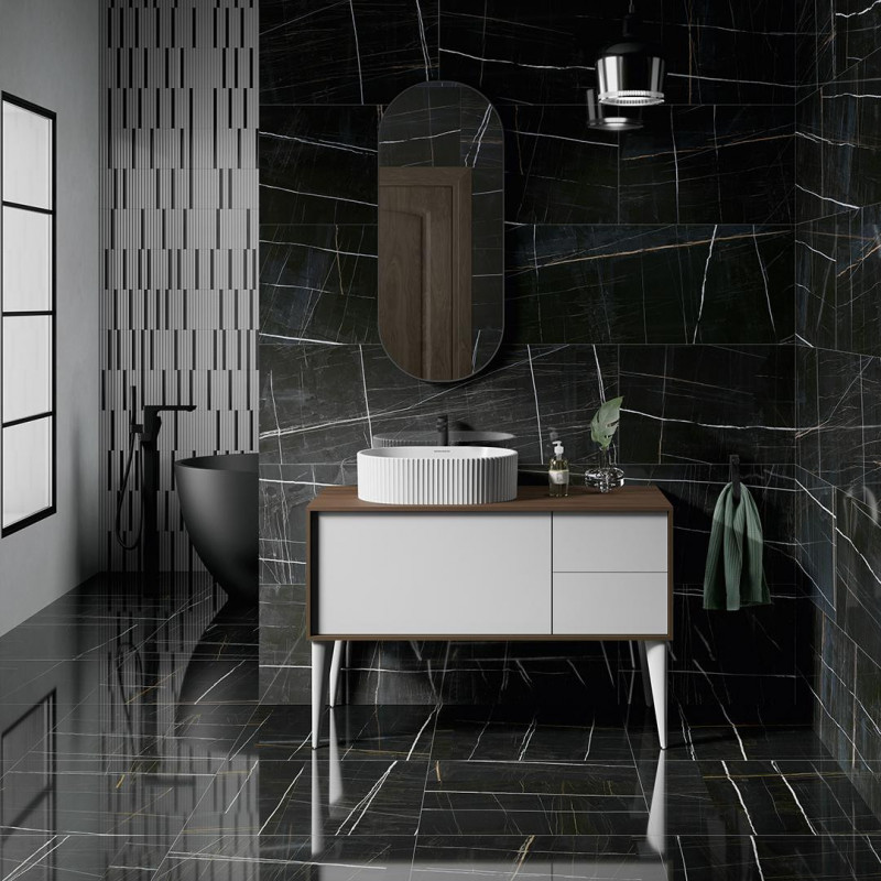 Раковина 505x366x140 Kerama Marazzi Artbasin Vento накладная 50, белая глянцевая, VE.wb.50WHT