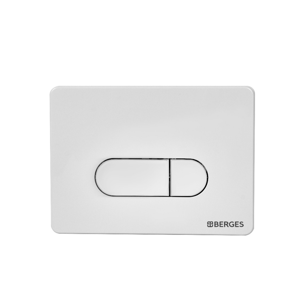 Инсталляция для унитаза с белой Soft Touch кнопкой Berges 040234