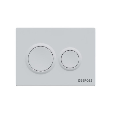 Инсталляция для унитаза с белой Soft Touch кнопкой Berges 040264