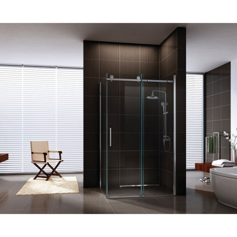 Душевой уголок хром 120x80см Berges Gelios 061001