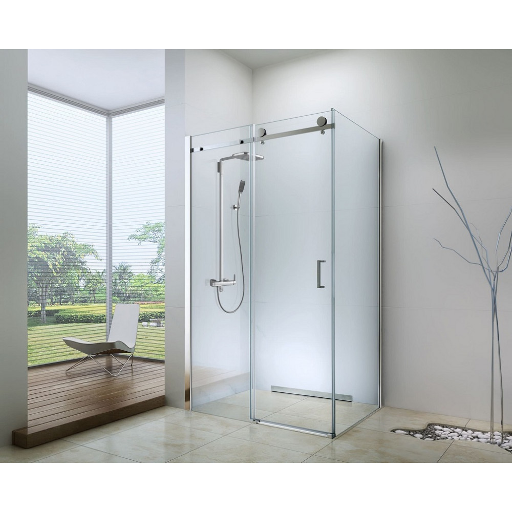Душевой уголок хром 120x80см Berges Gelios 061001