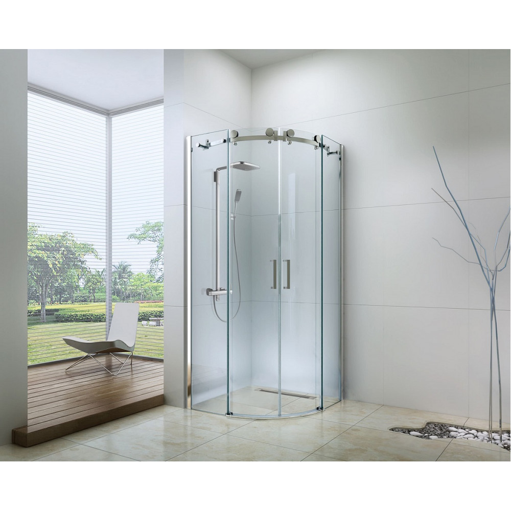 Душевой уголок хром 90x90см Berges Gelios 061025