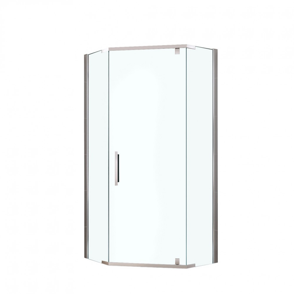 Душевой уголок хром 90x90см Berges Oxygen 061021