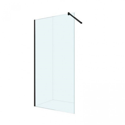 Душевая перегородка черная 80x200см Berges Sky Black 064008