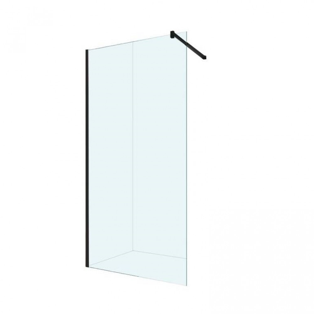 Душевая перегородка черная 80x200см Berges Sky Black 064008