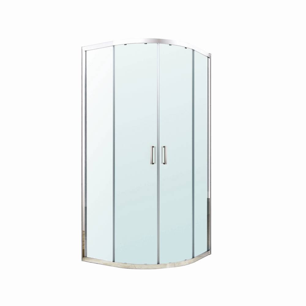 Душевой уголок хром 80x80см Berges Solo 061101
