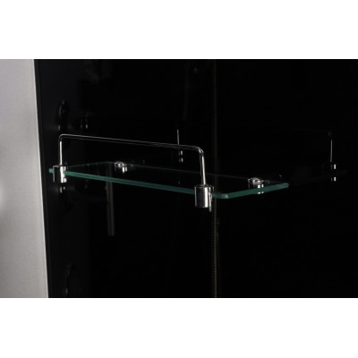 Душевая кабина 900х900х1950 Niagara NG-7508-08BK BLACK высокий поддон 40см стекло МОЗАИКА без крыши